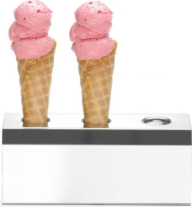 Hendi Supporto per cono gelato in acciaio inox fori