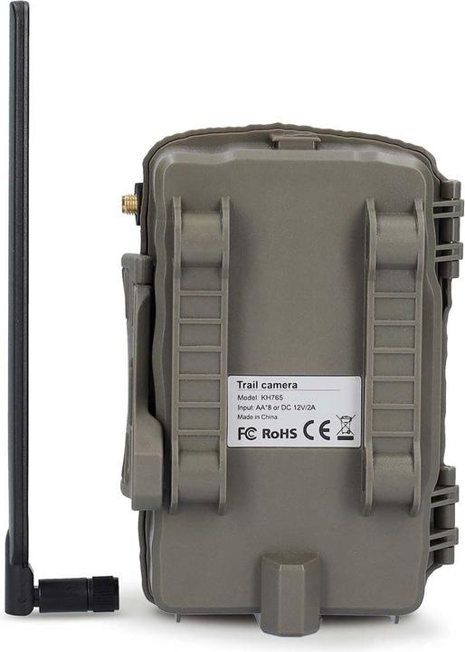 Actual product image Nedis Wildcamera - 1080p@30fps - 30.0 MPixel - 2 MPixel CMOS - IP66 - Zwart No-Glow IR - Nachtzicht - Kijk