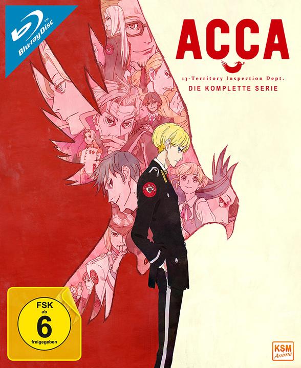 Produktbild ACCA - 13 Territory Inspection Dept. -D.komplette Serie-E.1-12 (3 Blu-rays) (Blu-ray, 2019, Deutsch, Japanisch)