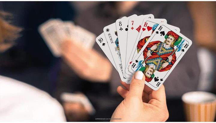 Actual product image Cartamundi Romme/Canasta/Bridge 2x55 cards in card box (German)