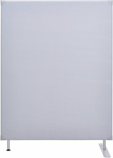 Image du produit eurokraft pro Cloison d'isolation acoustique, hauteur panneau 1600 mm, largeur 1200 mm, gris.