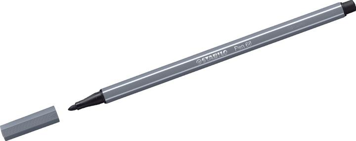 Actual product image STABILO Pen 68 Premium felt-tip pen (Dark grey, 1 x)