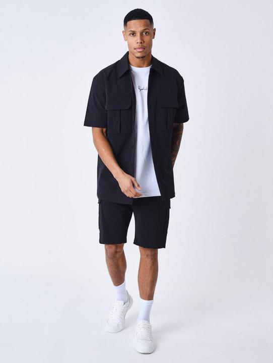 Actual product image Project X Paris plain textured shirt (M)