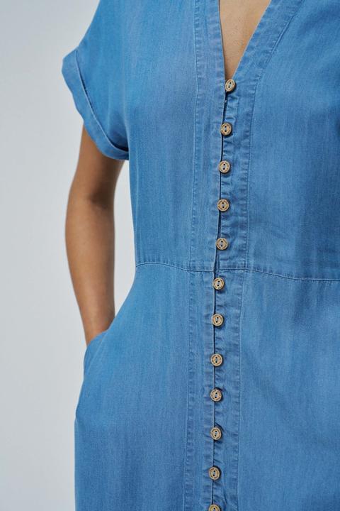Produktbild Salsa Jeans Midikleid Lightdenim Dress With Belt (XS)