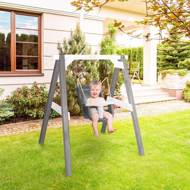 Immagine prodotto Axi Altalena per bambini grigio/bianco con sedile grigio/bianco