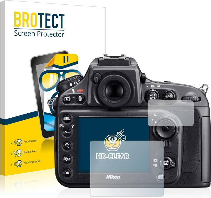 Produktbild BROTECT Schutzfolie Displayschutz Klar (Displayschutz, D800)