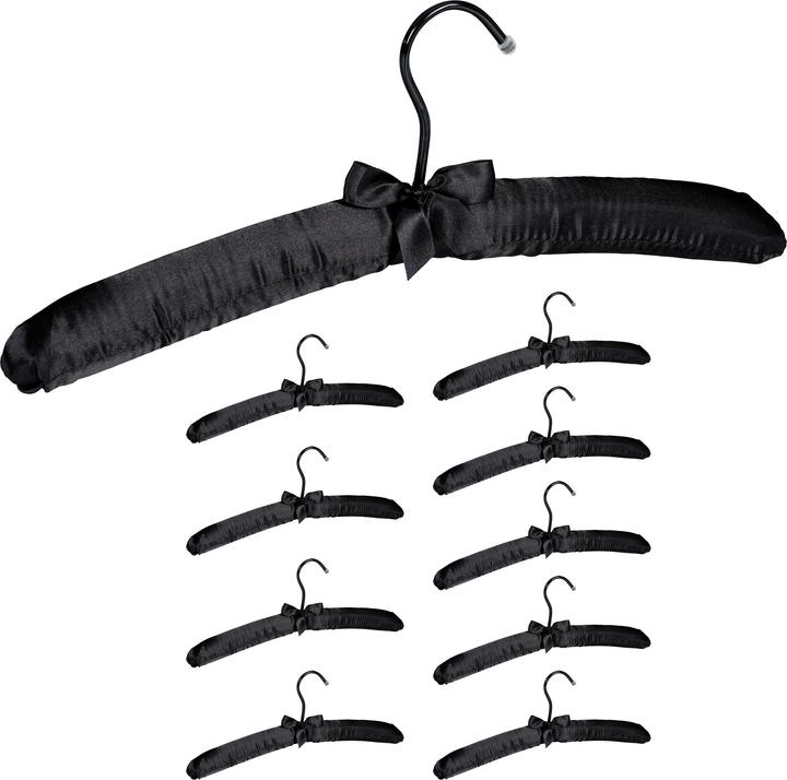Image du produit Relaxdays Cintre en satin Set (10 x)