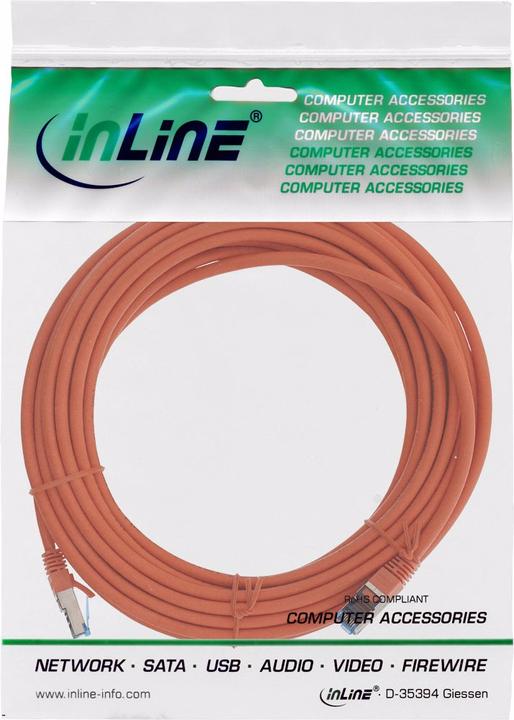 Immagine prodotto InLine Cavo patch (S/FTP, CAT6a, 0.25 m)