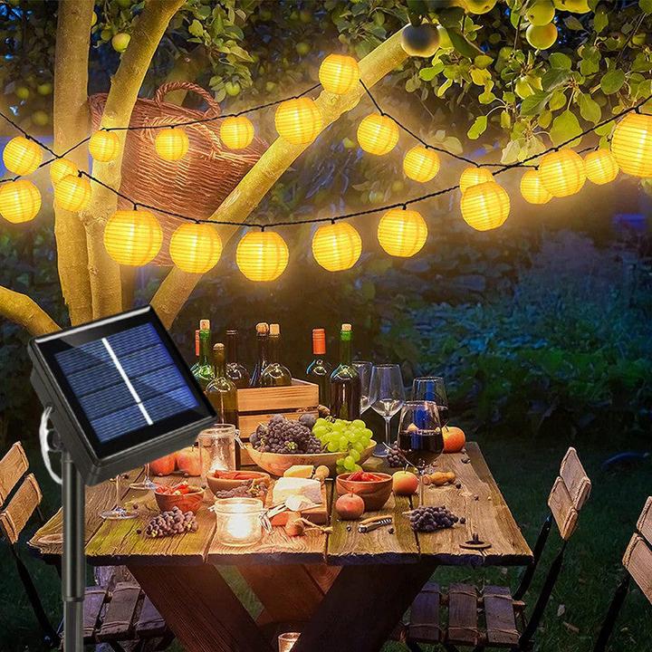 Produktbild Hermex LED-Lampionlichterkette (6.50 m)