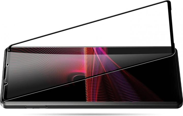 Produktbild Screenguard Sony Xperia 1 III Full Screen Panzerglas Schutzfolie 2.5D 9H (1 Stück, Sony Xperia 1 III)