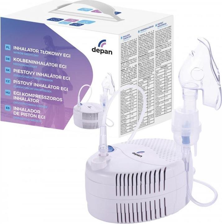 Actual product image Depa Cichy inhalator tłokowy dla całej rodziny EGI brand