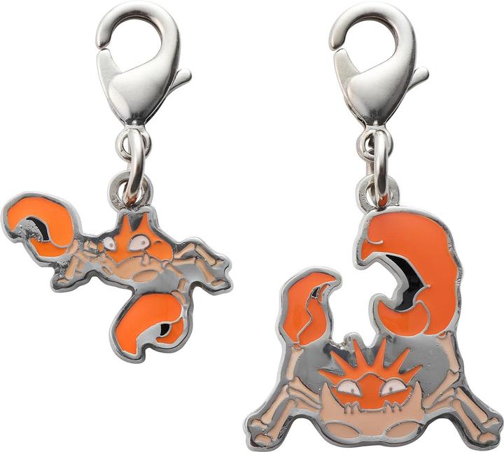 Pokémon Pokemon Center - Krabby & Kingler Schlüsselanhänger - 2 Stück
