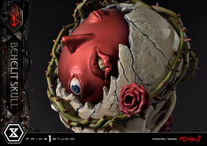 Actual product image Prime 1 Studio Berserk statuette 1/1 Life Scale Behelit Skull 20 cm