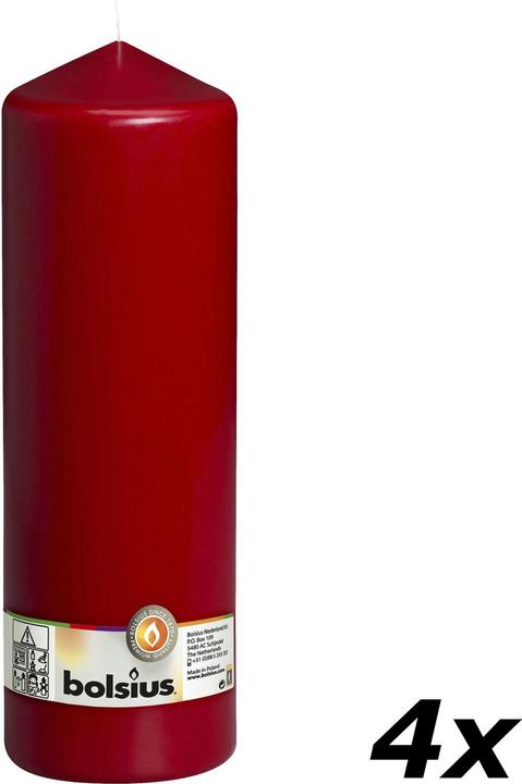 Immagine prodotto Bolsius Set di 4 candele a colonna (4 pz.)