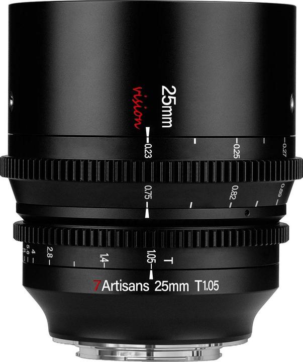 Immagine prodotto 7artisans 25 mm T1.05 Sony E (Sony E, APS-C / DX)