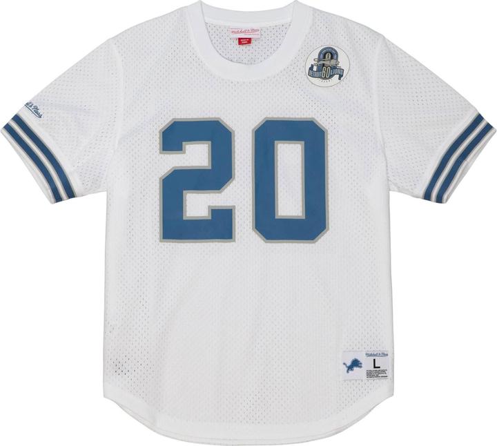 Mitchell & Ness Trikot mit Rundhalsausschnitt Detroit Lions NFL N&N 1993 Barry Sanders (XL)