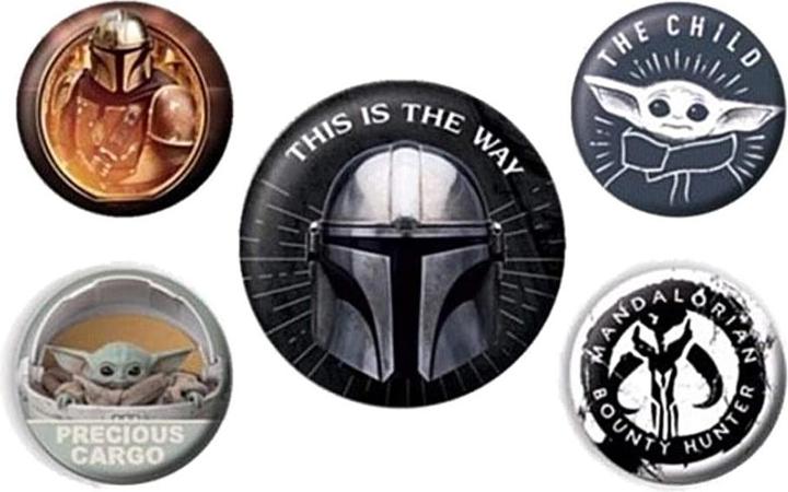 Star Wars Ansteckerset This Is The Way 5Erpack Kunststoff
