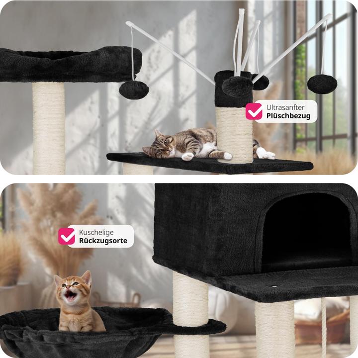 Actual product image tectake Lilou (165 cm, Black)