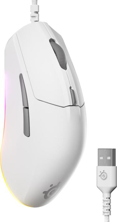Image du produit SteelSeries Rival 3 Gen 2 - White (Filaire)