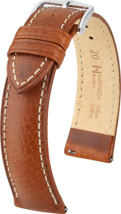 Image du produit Hirsch Boston (20 mm, Veau, Galaxy Watch 5 (44mm), Galaxy Watch 5 Pro, Galaxy Watch 6, Galaxy Watch 6 Pro, Huawei Watch GT 3 Pro (43mm), Polar Unite, Garmin vívoactive 5, Garmin Forerunner 55, Galaxy watch 4 (40mm), Galaxy watch 4 (44mm))
