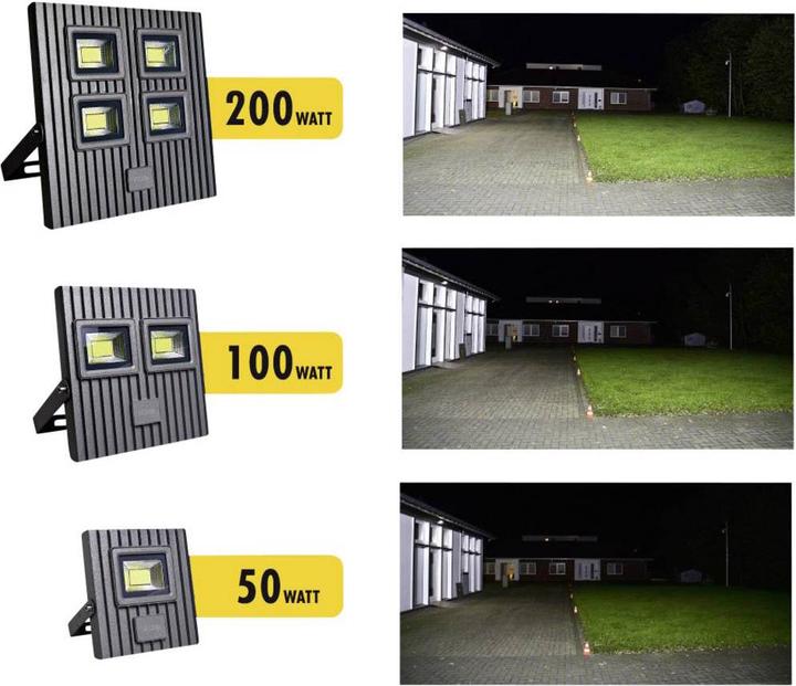 Produktbild Modern-Electronics m e modern electronics LED Flutlichtstrahler LS 200 G (28000 lm, IP67)