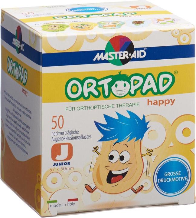 Master Aid Augenpflaster Happy Junior 50 Stück (50 x)