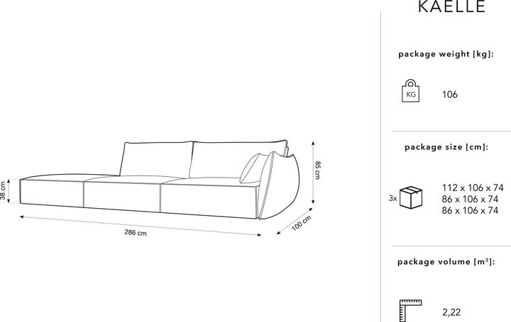 Image du produit Micadoni Kaelle (4 places, 2 places, 3 places)
