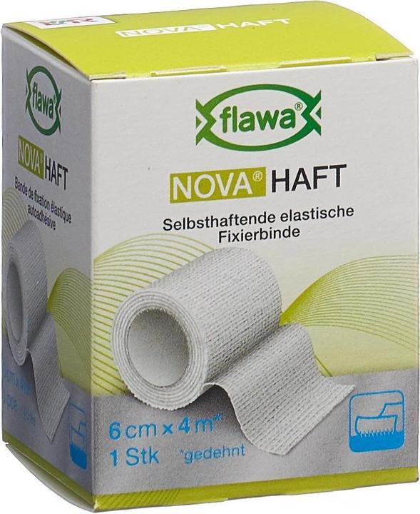 Image du produit Flawa Bande de gaze cohésive Nova Haft 6 cm x 4 m 1 pièce