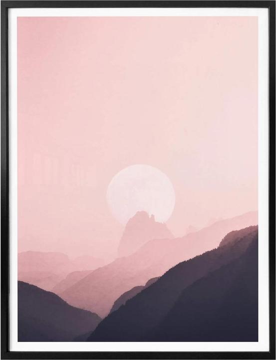 Image du produit Trenddeko Lever de soleil rose (60 x 80 cm)