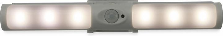 Actual product image DayLite LED light strip PIR 09 with motion detector, battery operated, white