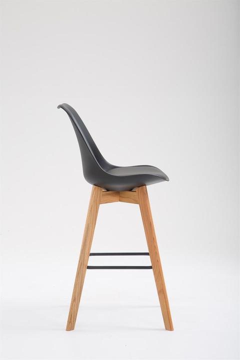Produktbild Swisshandel24 Barhocker Metz Kunststoff Natura, schwarz