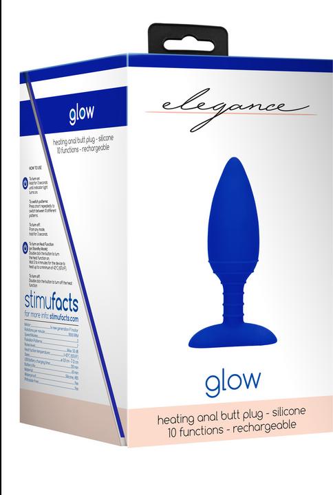 Image du produit Doc Johnson Bouchon anal chauffant - Glow