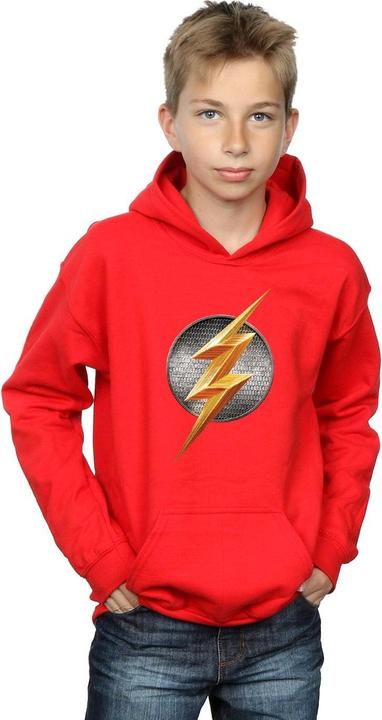 Image du produit - Sweat à capuche JUSTICE LEAGUE MOVIE FLASH EMBLEM - Garçon (140, 146)