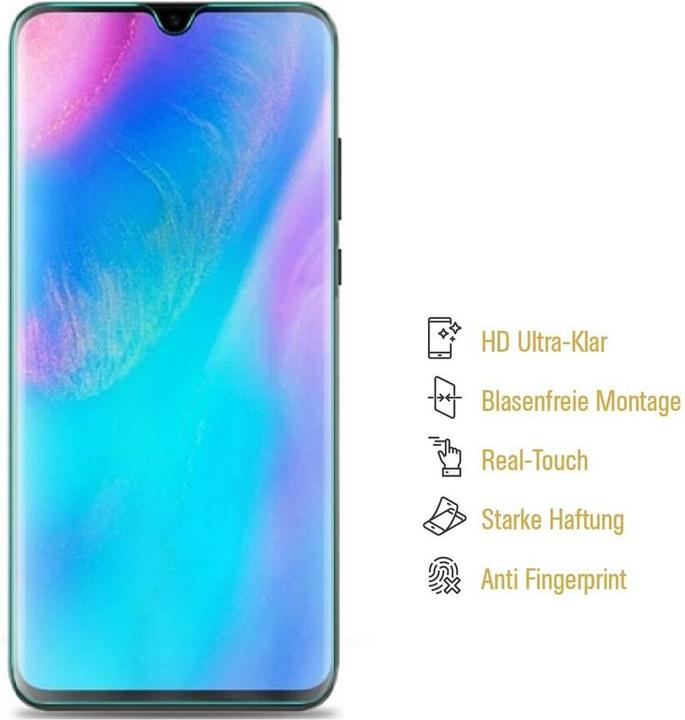 Actual product image Protectorking 4x Premium screen protector 3D CLEAR (4 Piece, Huawei P30 Lite)