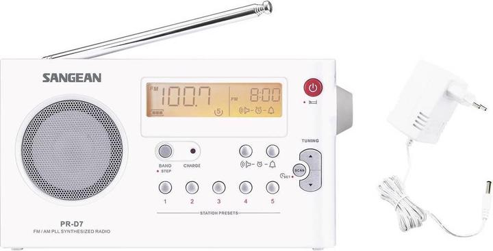Actual product image Sangean Portable radio PR D7 (AM, FM)
