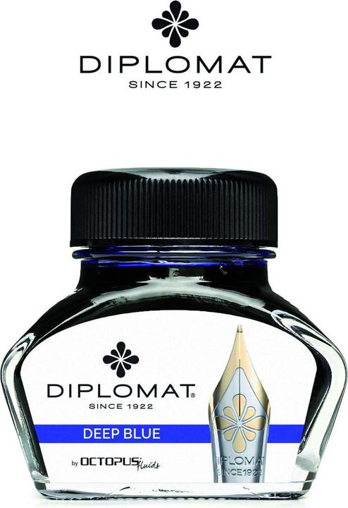 Produktbild Diplomat Tintenglas Ultramarinblau 30ml (Tintenfass)