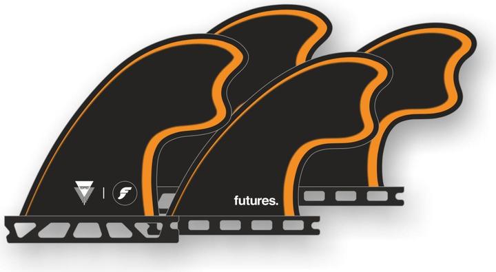 Produktbild Futures Quad Fin Set Tomo Figerglass