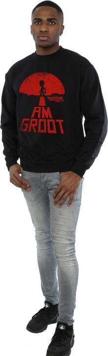 Image du produit - Sweat GUARDIANS OF THE GALAXY AM GROOT RED - Homme (L)