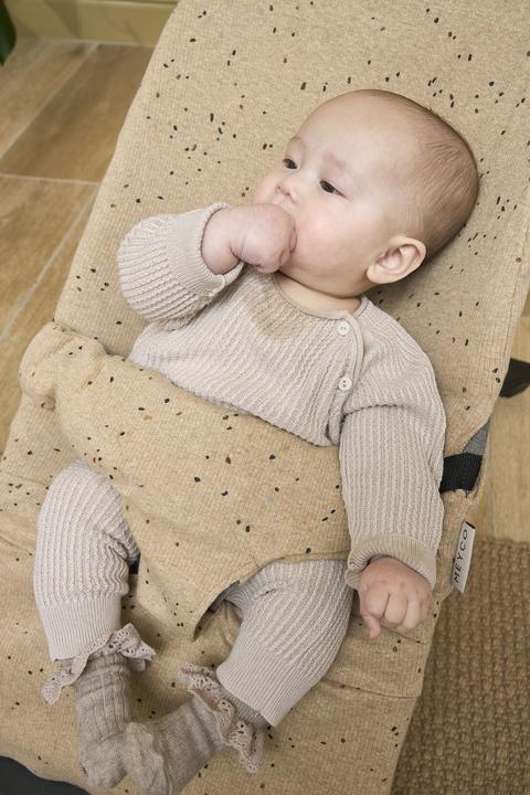 Actual product image Meyco Rib Mini Spot bouncer cover