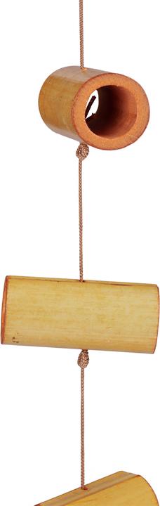 Actual product image Relaxdays Natural Wind Chimes, Bamboo Mobile