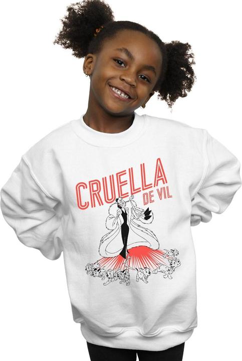 Immagine prodotto Disney Cruella De Vil Dalmatians Felpa Ragazze (128)