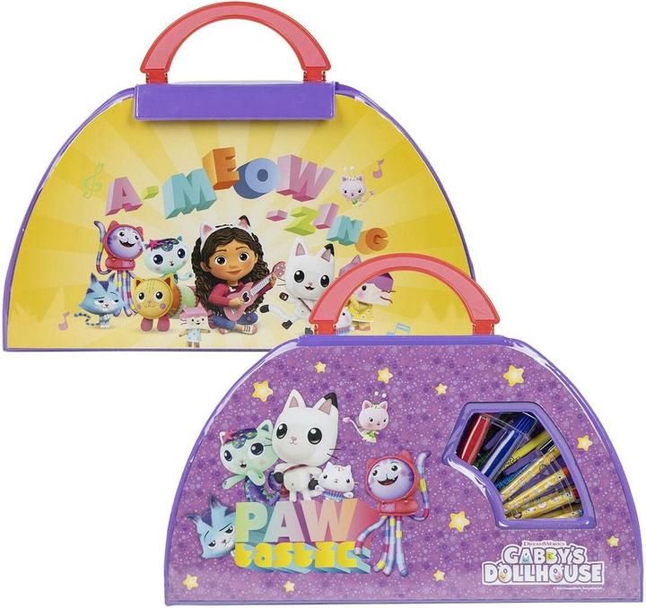 Gabby's Dollhouse Kunstkoffer zum Mitnehmen –