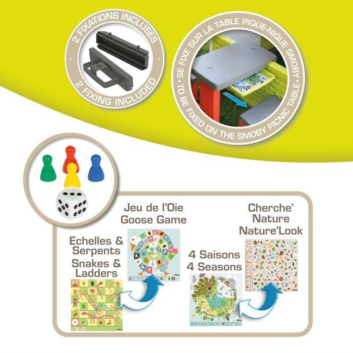 Image du produit Smoby Zubehör Spielhaus Spiele-Schublade