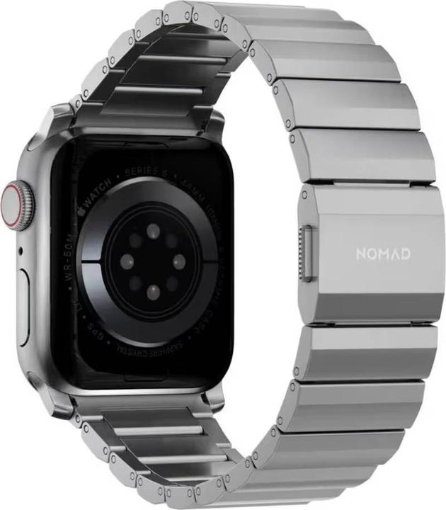 Productafbeelding Nomad Strap Titanium Silver V2 42/44/45/49mm (35 mm, Titanium)