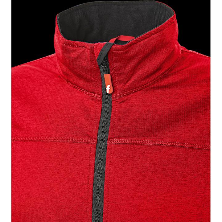 Image du produit Magni Veste polaire Tech rouge/noir chiné Gr. XL Fortis Elements (XL)