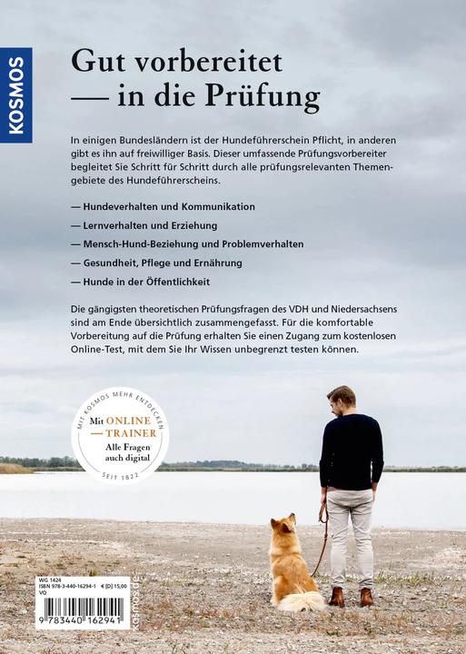 Produktbild Kosmos Hundeführerschein und Sachkundenachweis (Deutsch, Sandra Bruns, 2020)