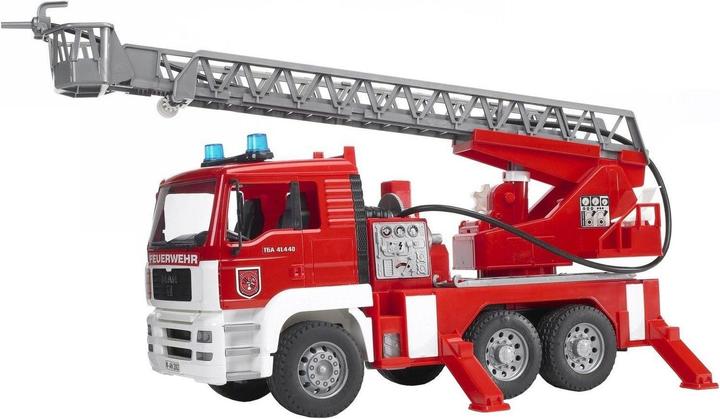 Produktbild Bruder Man Feuerwehr mit Drehleiter