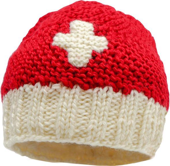 TopSpirit Strickmütze mit CH-Kreuz (One Size)