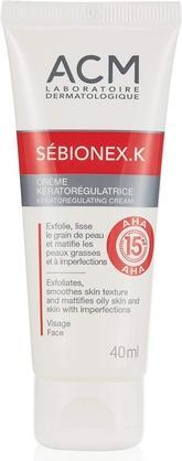 Image du produit ACM Acide AHA Sébionex K Crème Kératorégulatrice - Crème kératorégulatrice pour les peaux à problèmes (40 ml)