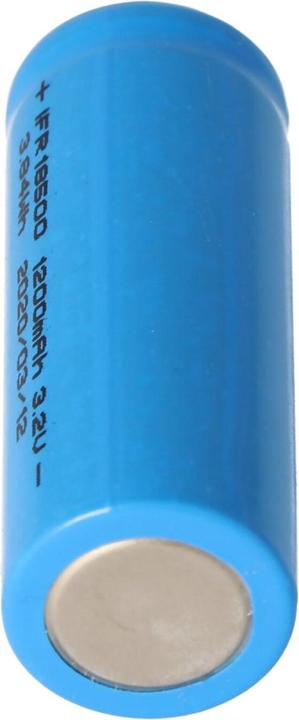 Image du produit AccuCell Batterie 18500 Li-FePo4 / 2 pcs. (2 pcs, 1000 mAh, Piles rechargeables + chargeur)